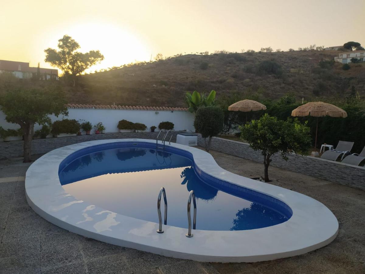 Villa Candela En Benajarafe Piscina Privada Exteriör bild